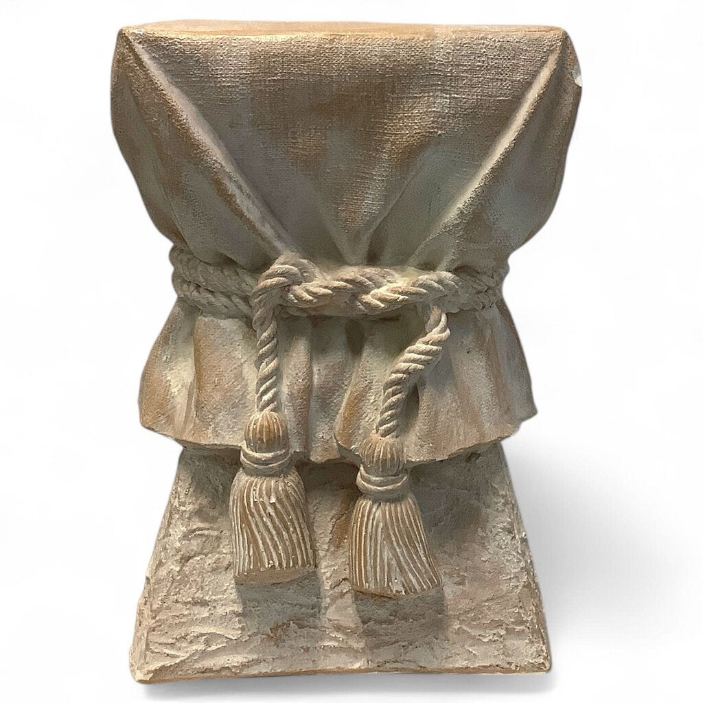 John Dickinson Style Draped Plaster Table