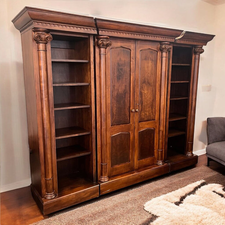 3 Piece Entertainment Center w/ Book Shelves