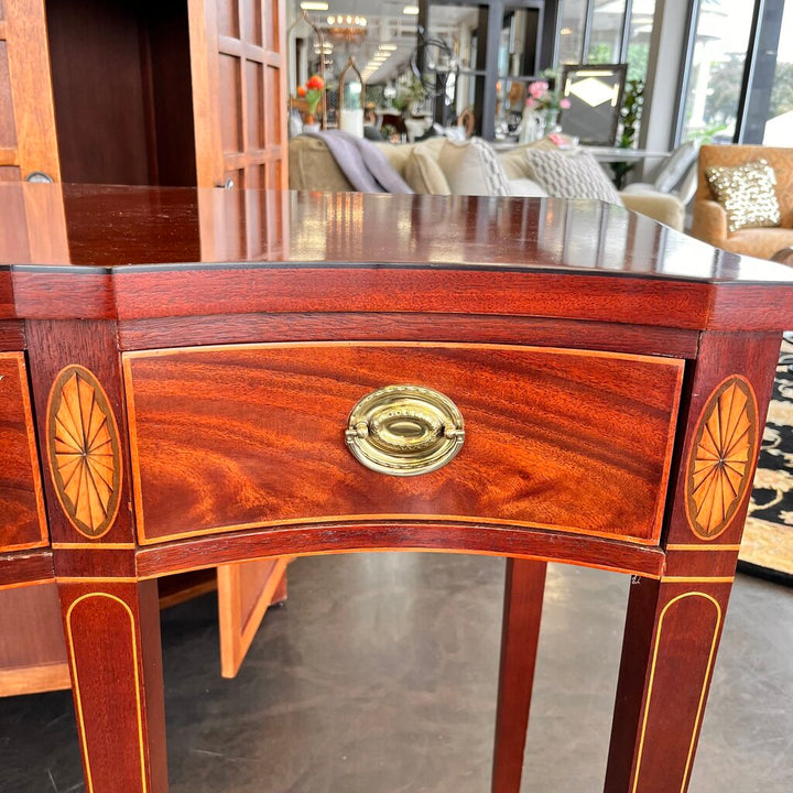 Inlaid 3 Drawer Console