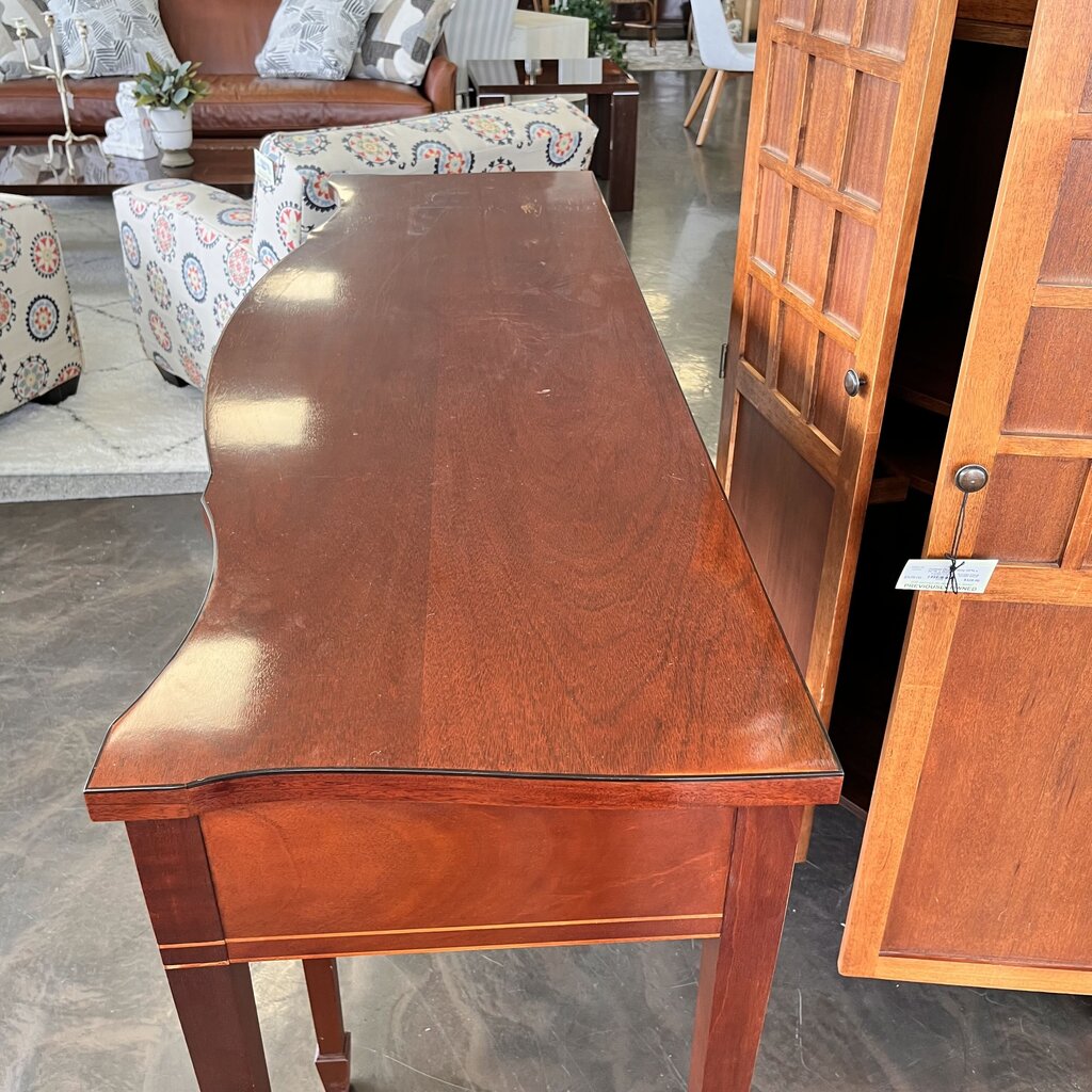 Inlaid 3 Drawer Console