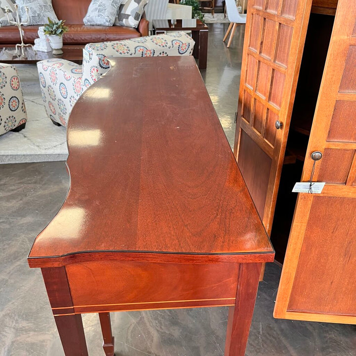Inlaid 3 Drawer Console