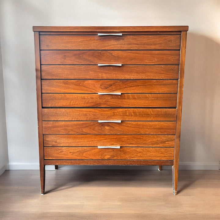 MCM Tuxedo Bowtie Chest of Drawers