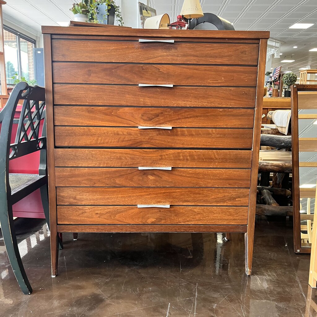 MCM Tuxedo Bowtie Chest of Drawers