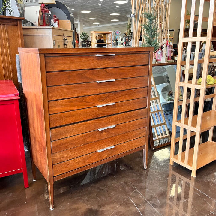 MCM Tuxedo Bowtie Chest of Drawers