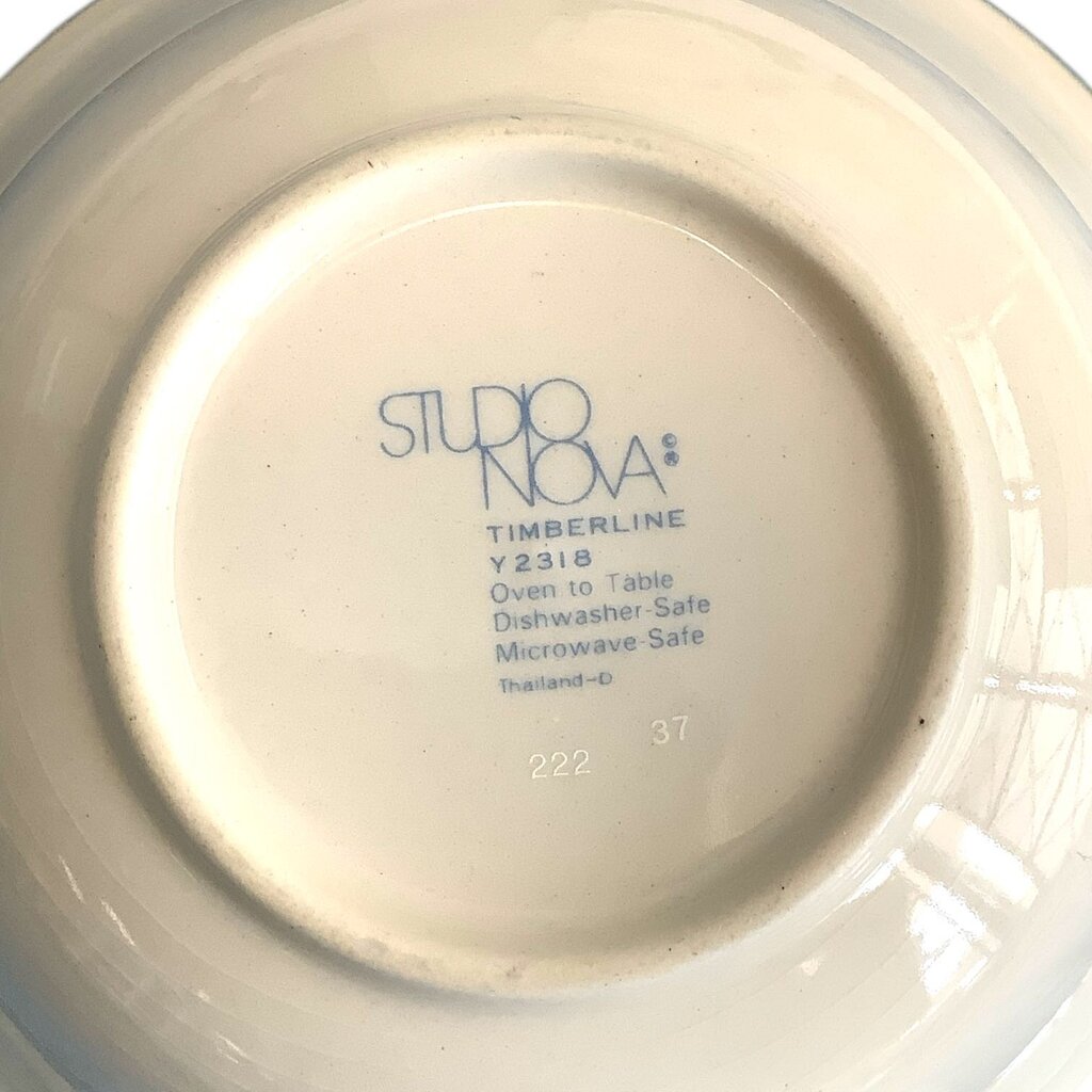 "Timberline" 6Pc. Place Setting Service for 6 Dinnerware Set + Extras!