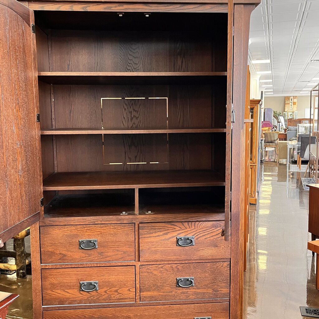 Mission Style Armoire