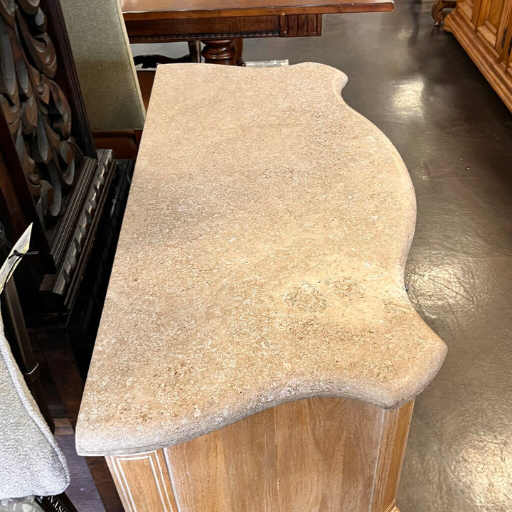 Orig Price $1200 - Stone Top Nightstand