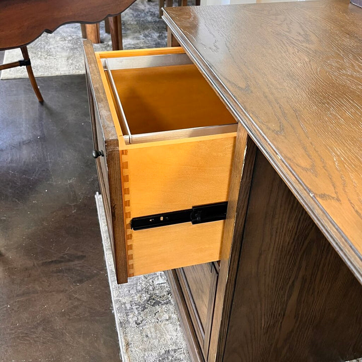 Desk w/ File Drawers
