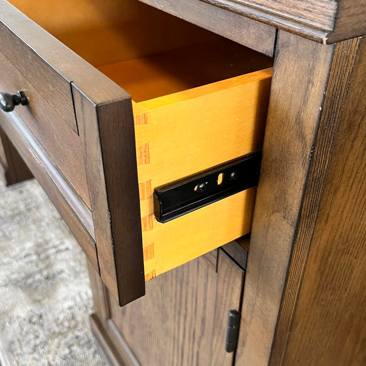 Desk w/ File Drawers