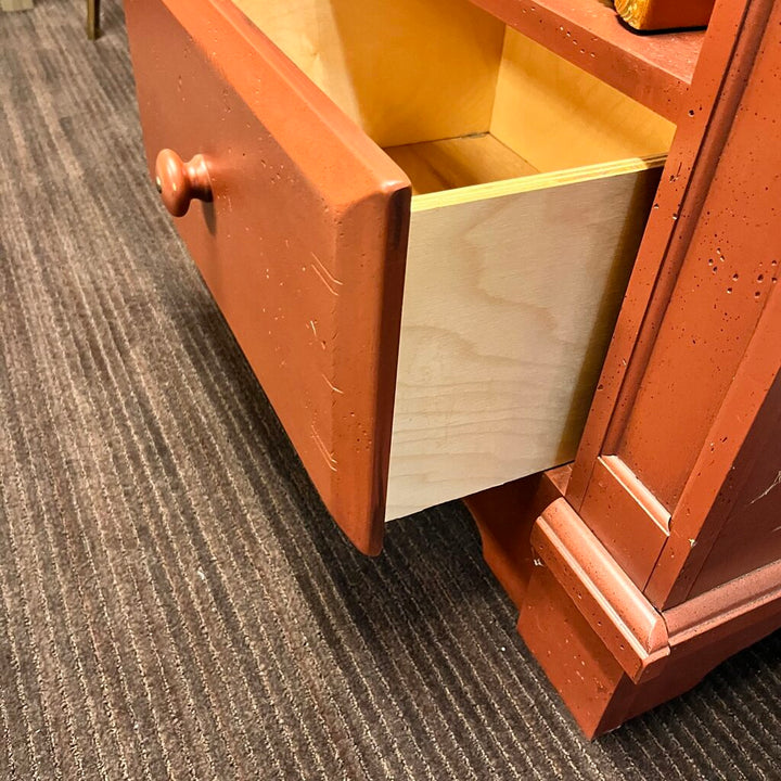 Double Bookcase w/ Storage