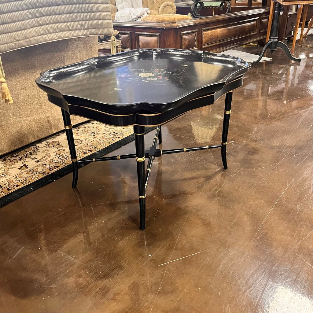 Faux Bamboo Cocktail Table