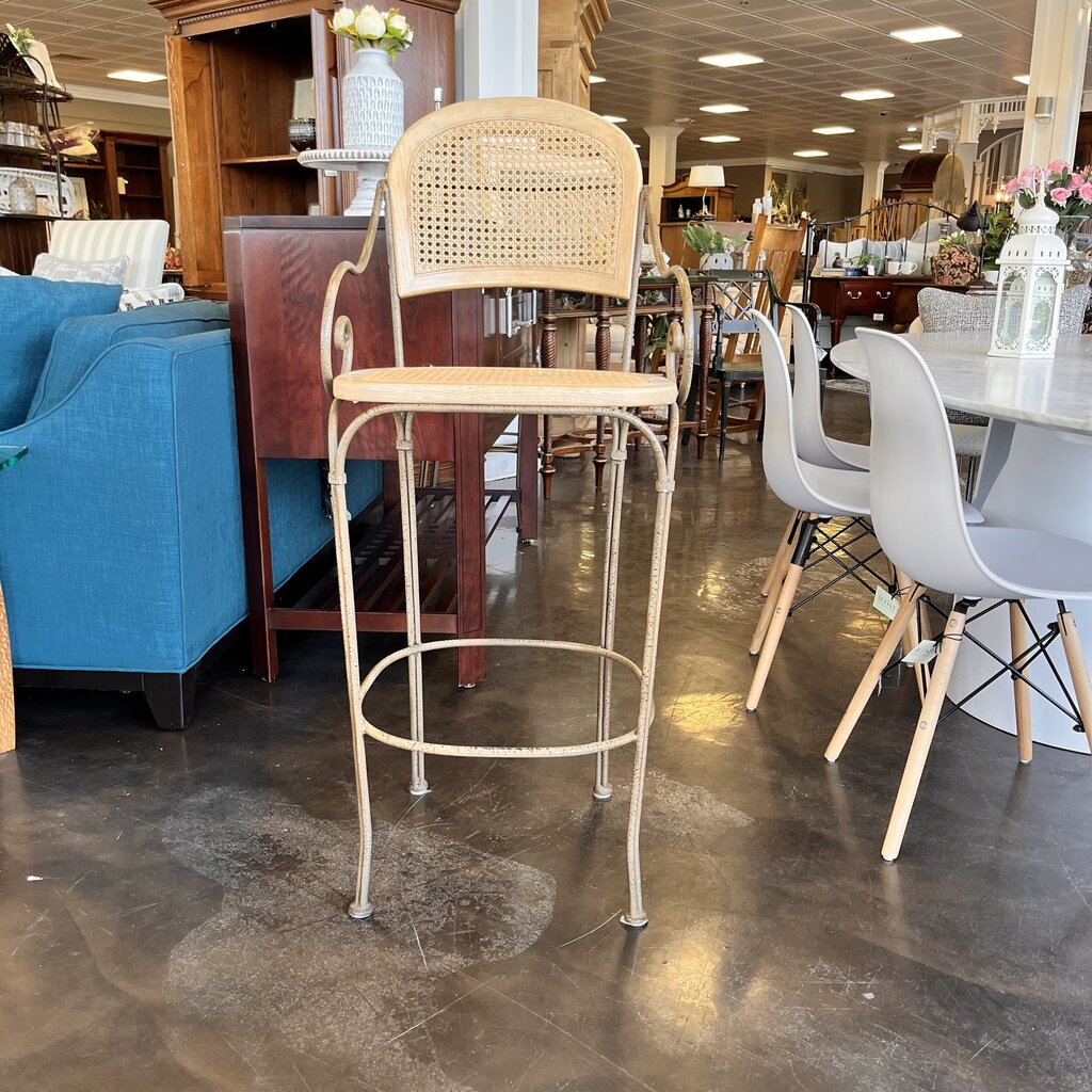 Cane Bar Stool