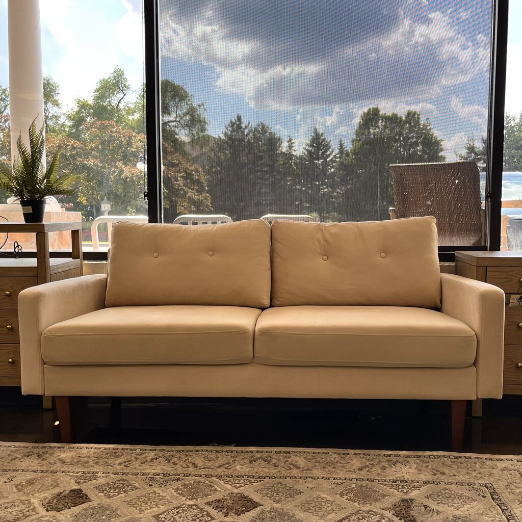 Orig Price $869 - Faux Suede Loveseat