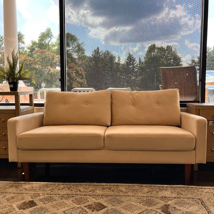 Orig Price $869 - Faux Suede Loveseat
