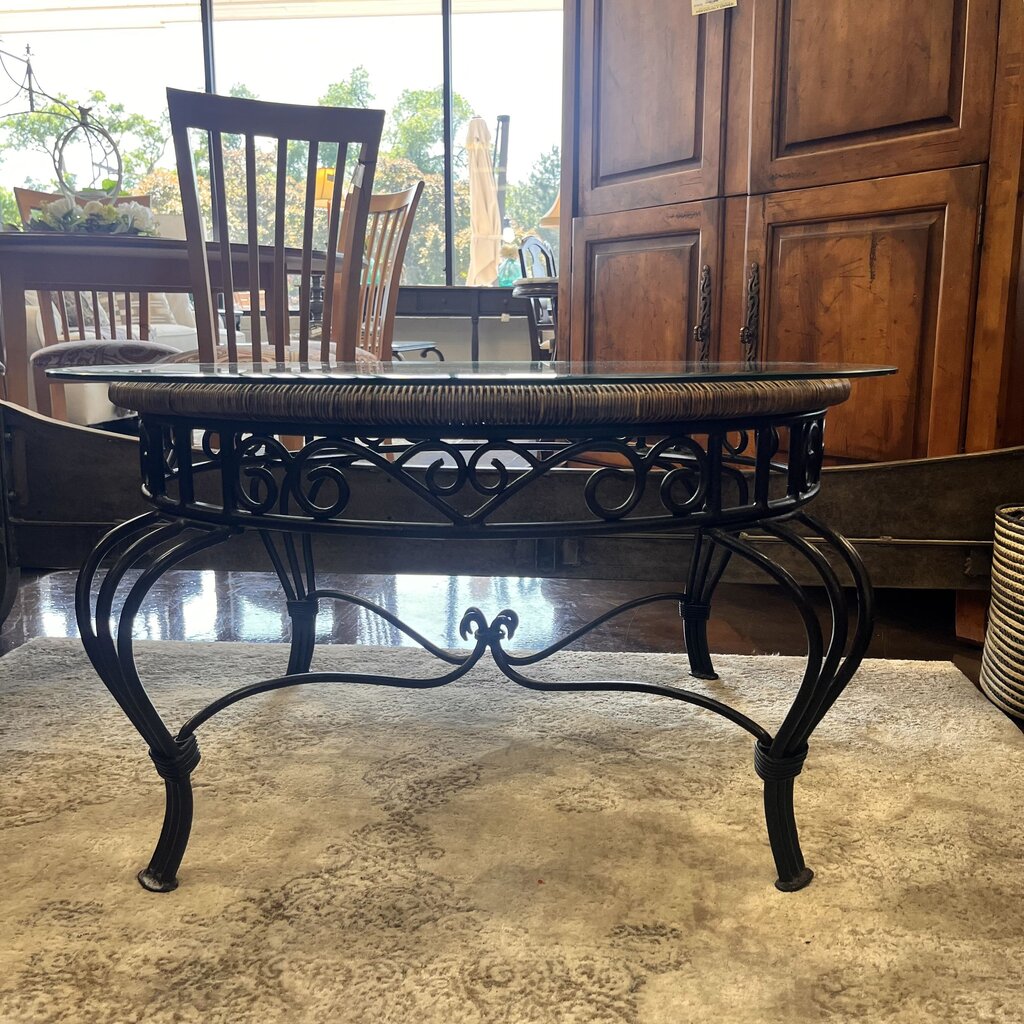 Wrought Iron Cocktail Table