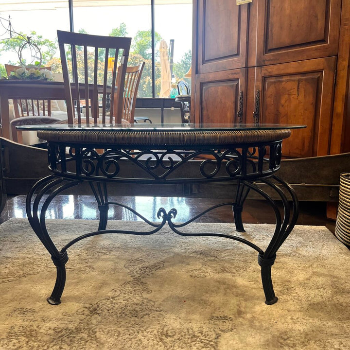 Wrought Iron Cocktail Table