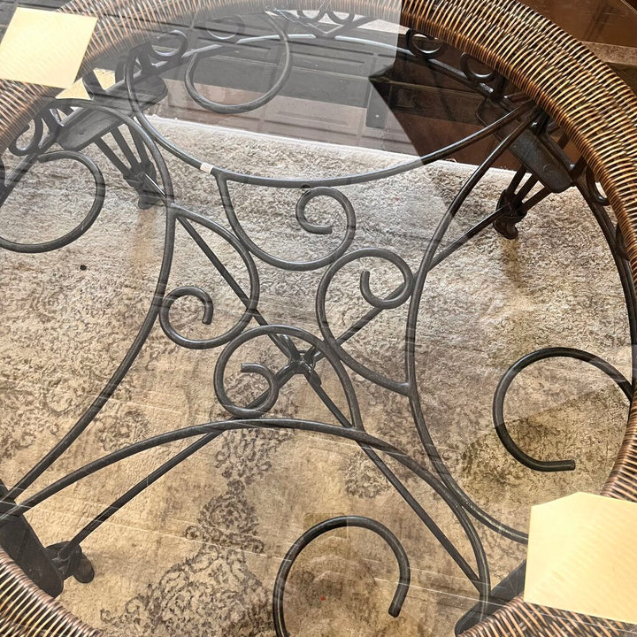 Wrought Iron Cocktail Table
