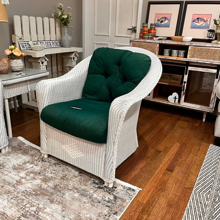 Orig price $1598 - Wicker Chair w/ Cushions