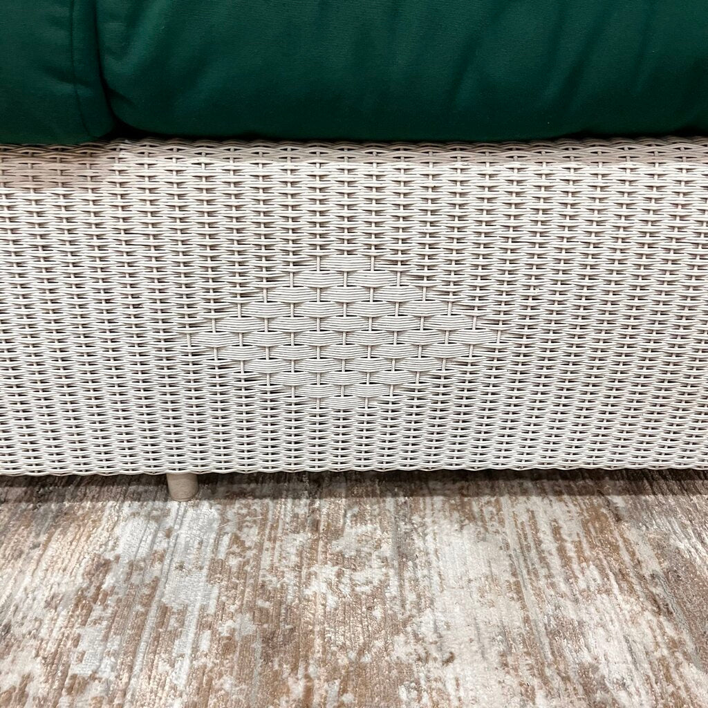 Orig Price $2999 - Wicker Sofa W/ Cushions