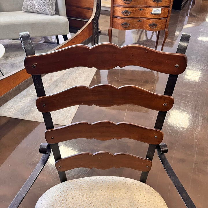 Wood & Iron Dining Chair