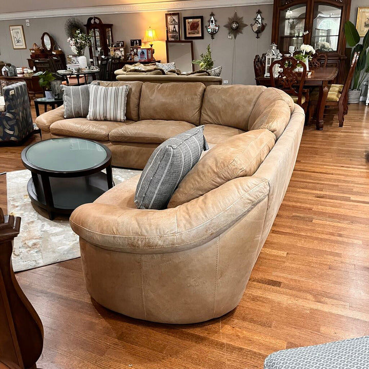 Leather Sectional