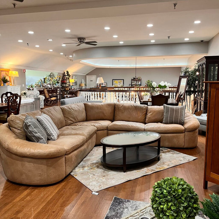 Leather Sectional
