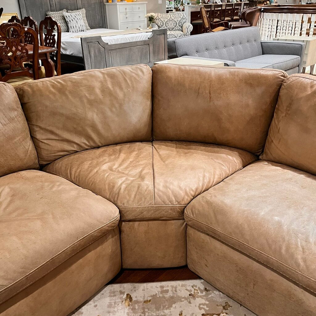 Leather Sectional