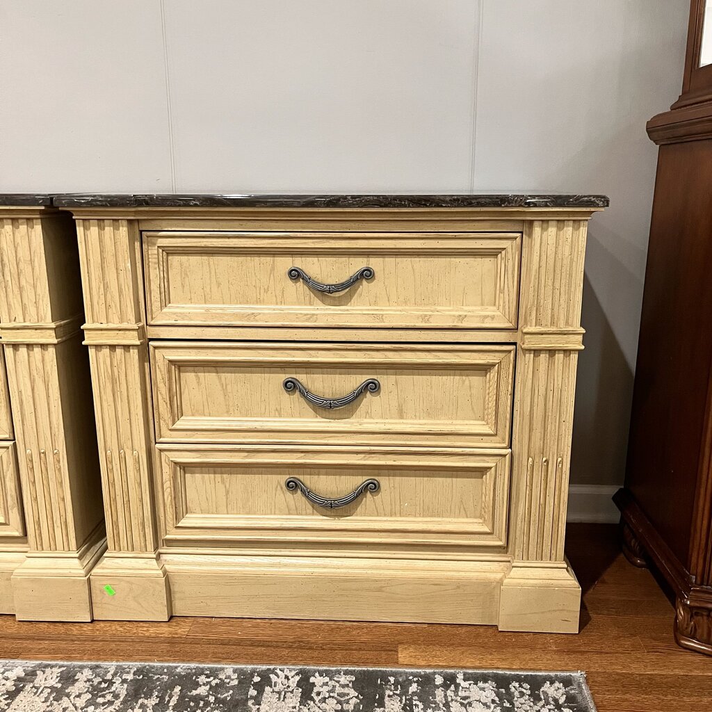 Nightstand w/ Marble Top