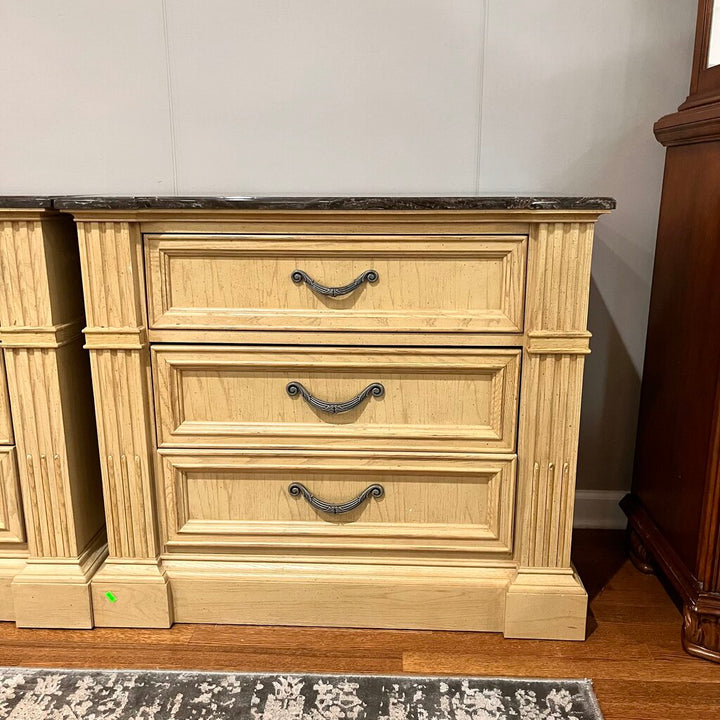 Nightstand w/ Marble Top