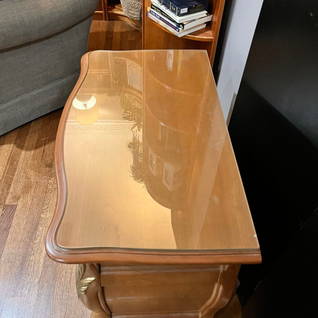 Night Stand w/ Glass Top