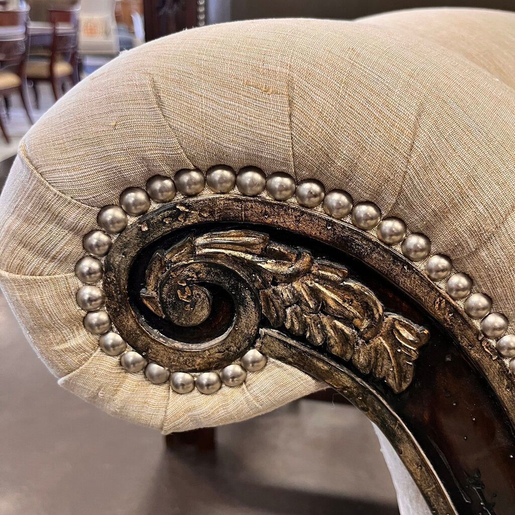Orig Price $7000 - Swivel Chair w/ 4 Accent Pillows