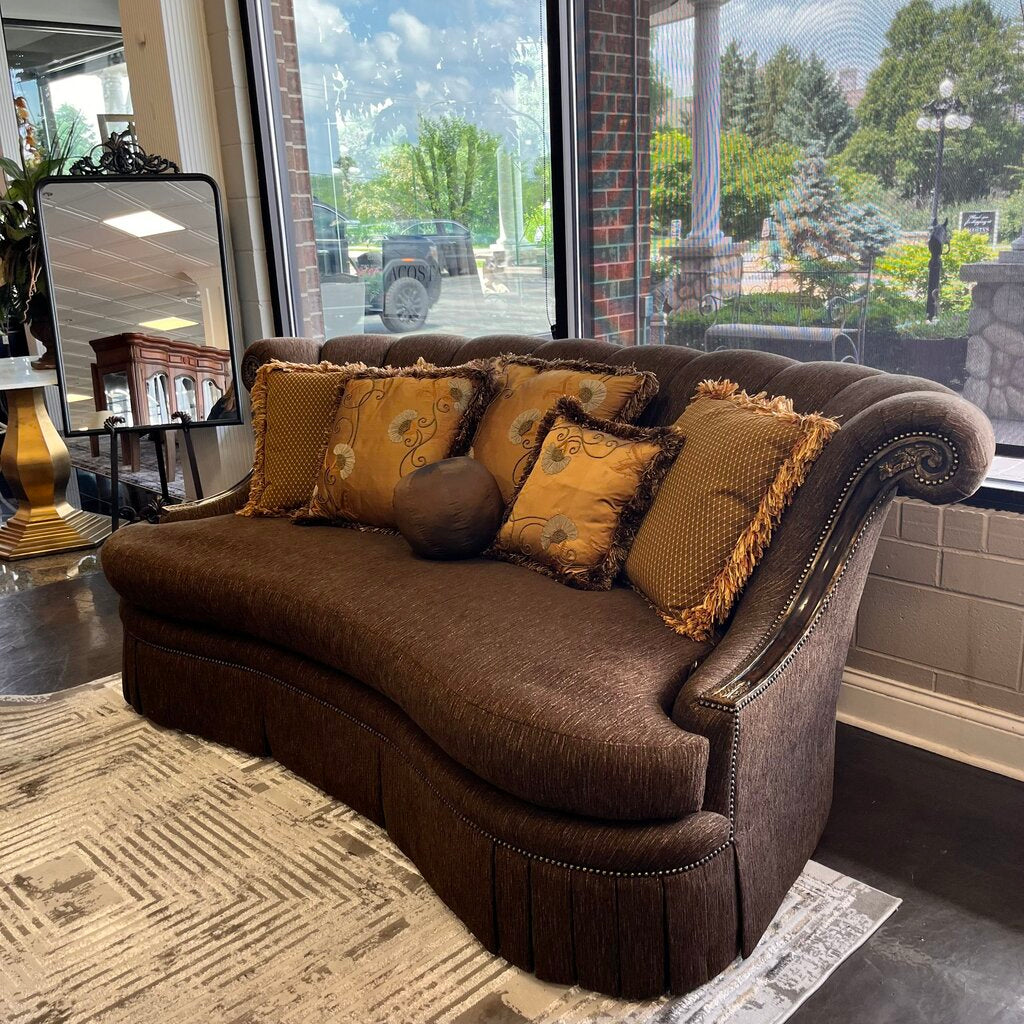 Orig Price $16000 - Sofa w/ 6 Accent Pillows