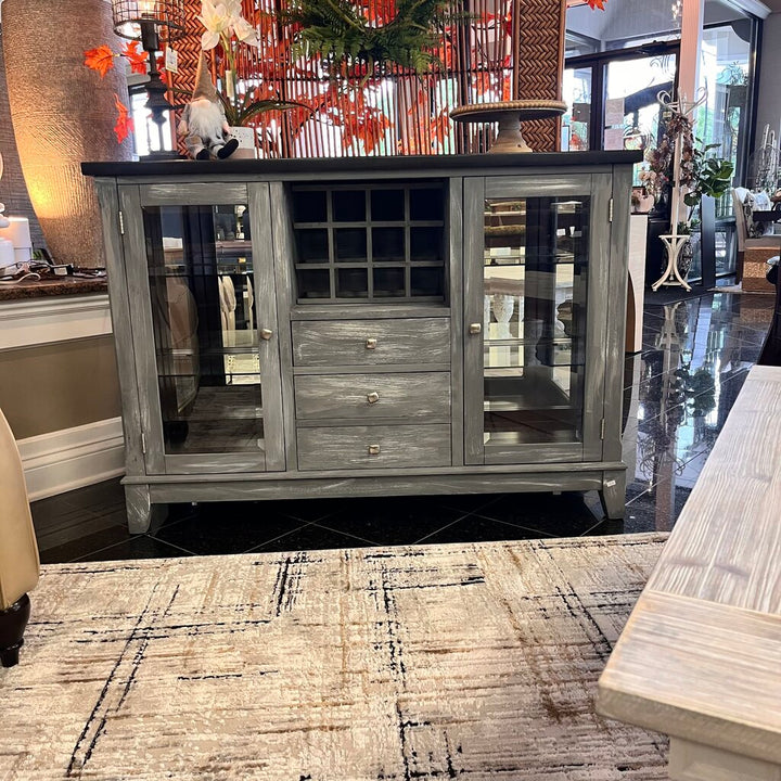 Orig Price $1500 - Breakfront w/ Stone Top