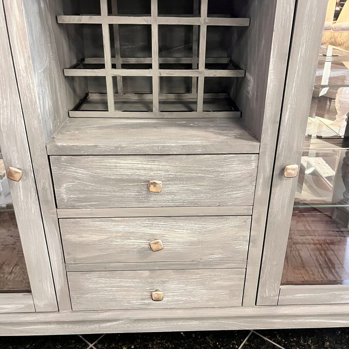 Orig Price $1500 - Breakfront w/ Stone Top