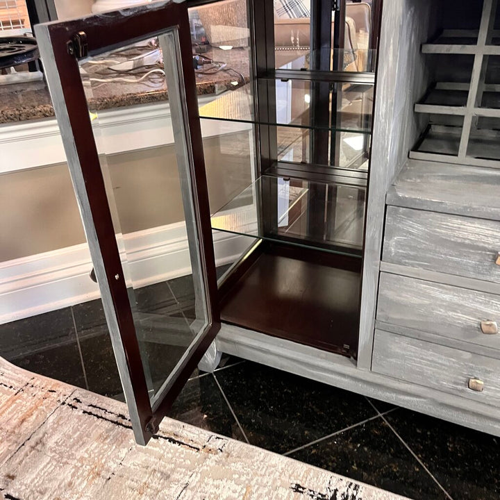 Orig Price $1500 - Breakfront w/ Stone Top