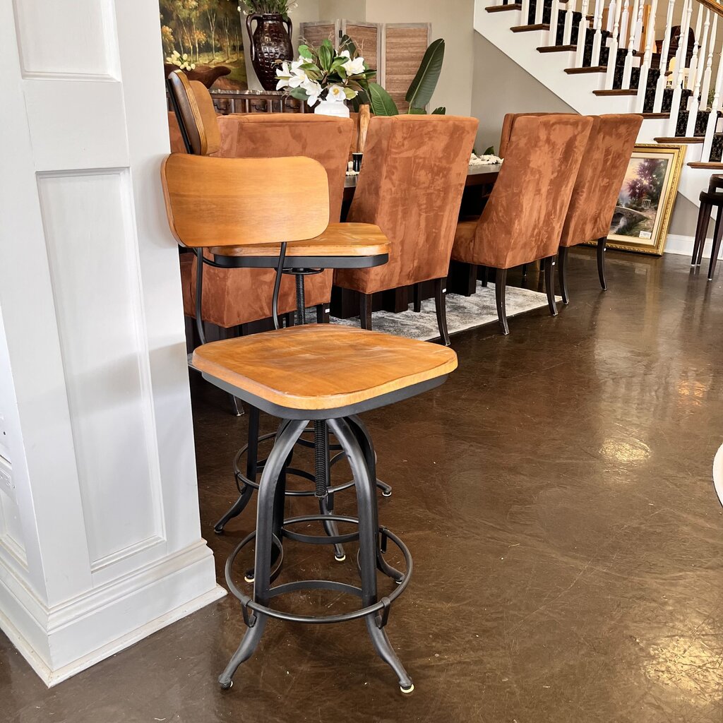 Orig Price $219 - Adjustable Swivel Barstool