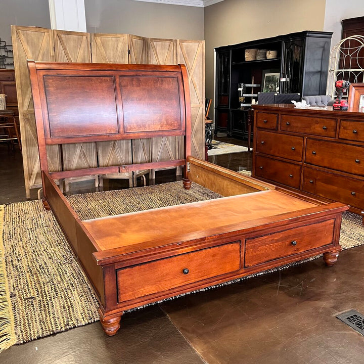 Orig Price $1759 - Queen Bed w/ Storage