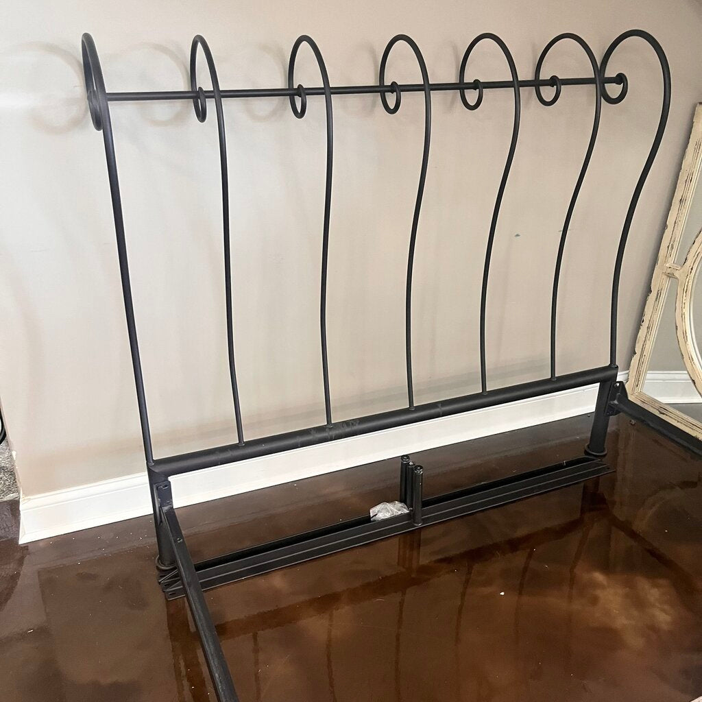 Orig Price $2750 - Iron Queen Bed