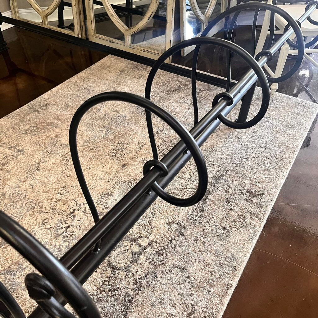 Orig Price $2750 - Iron Queen Bed