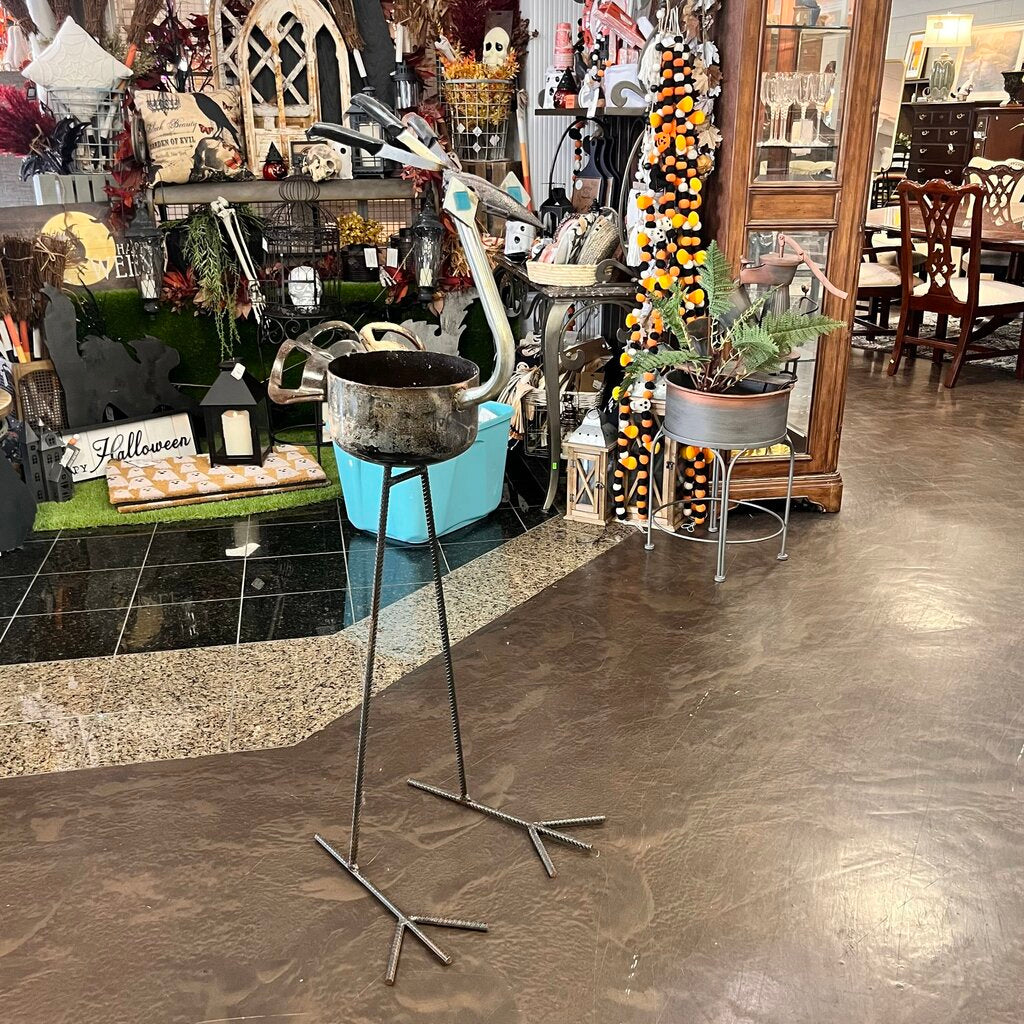Orig Price $150 - Peacock Planter