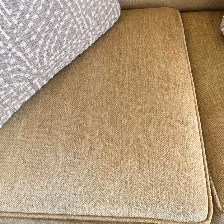 Orig Price $2449 - Camelback Sofa w/ 2 Accent Pillows