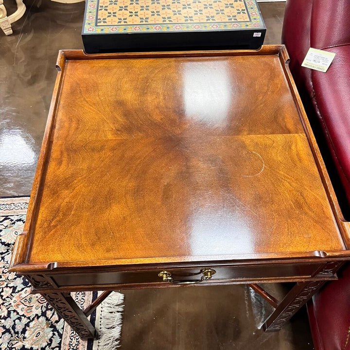Vintage Chinese Chippendale End table