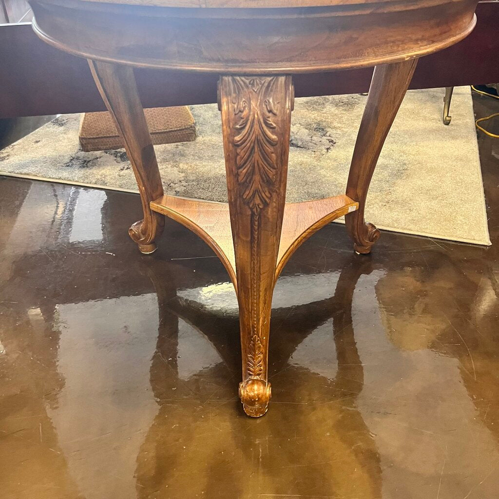 Orig Price $1350 - Side Table w/ Glass top