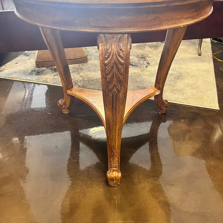 Orig Price $1350 - Side Table w/ Glass top