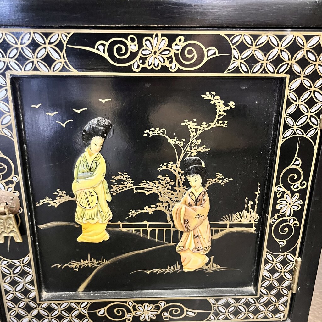Asian Silverware Cabinet
