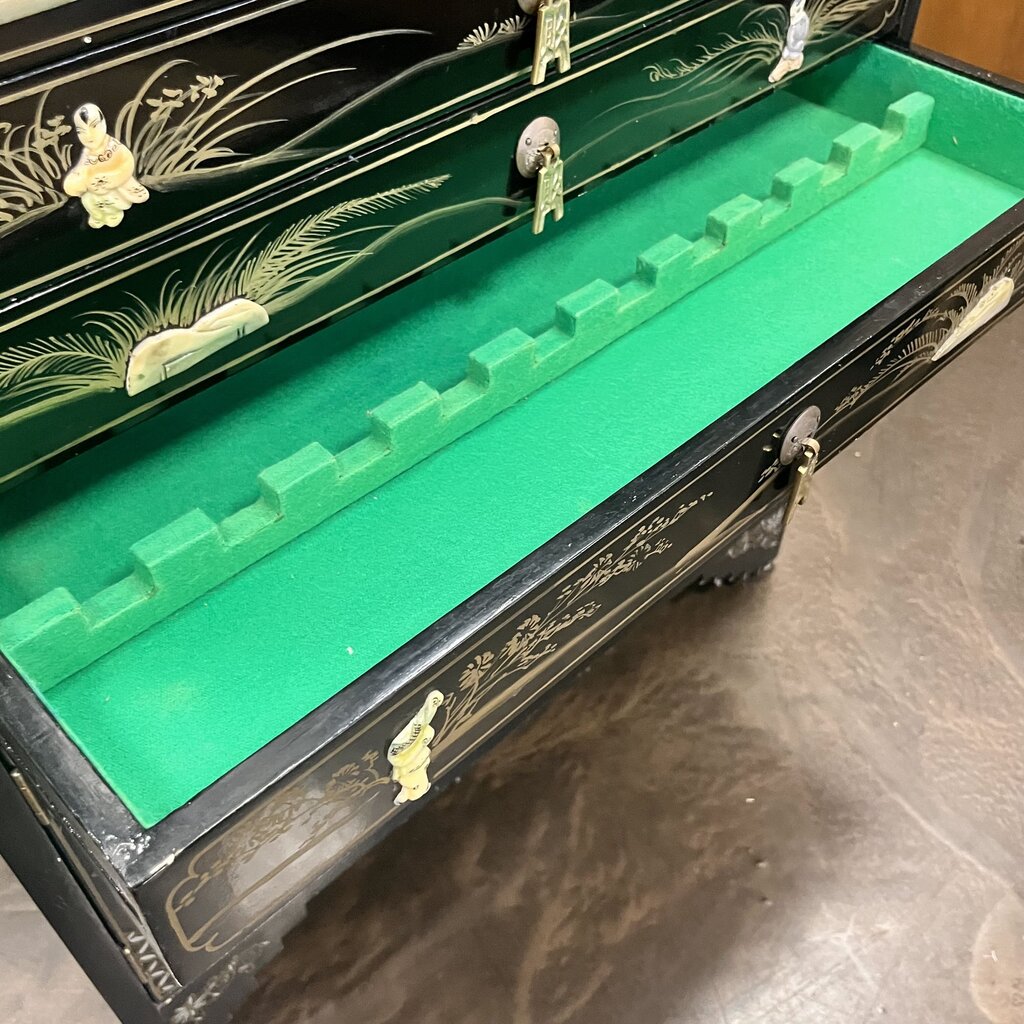 Asian Silverware Cabinet