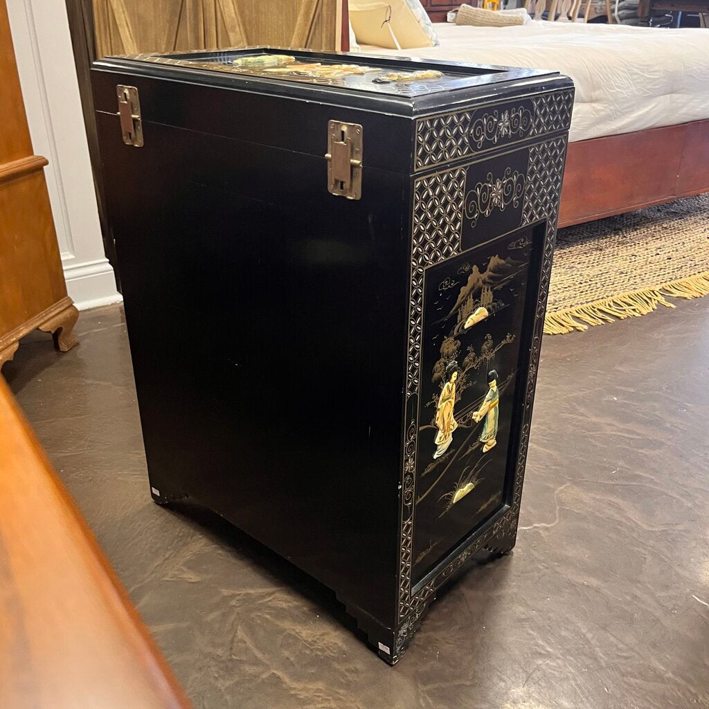Asian Silverware Cabinet
