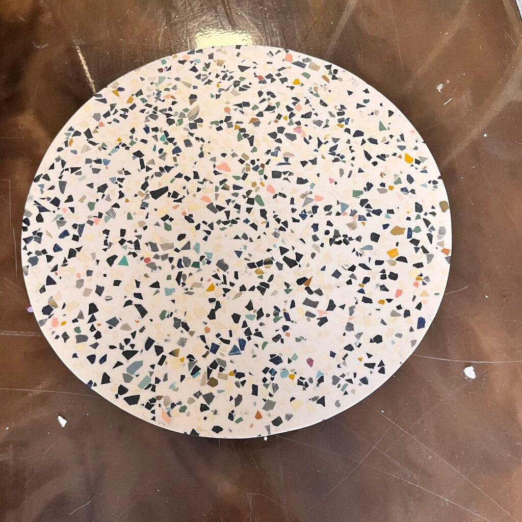 Orig Price $529 - Siesta outdoor Terrazzo Side Table
