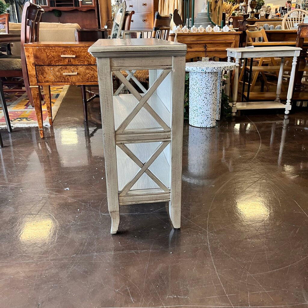 Orig Price $619 - Newport Driftwood Bookcase