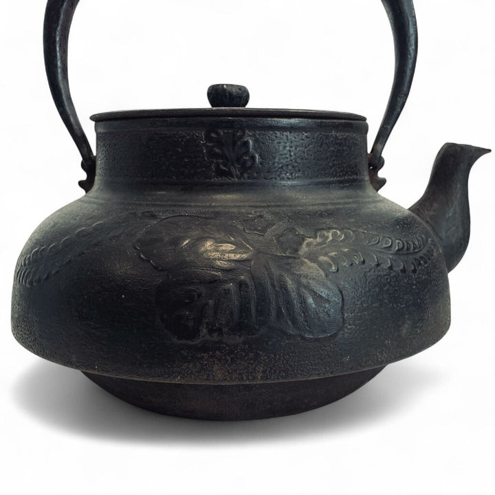 Orig. Price $675 - Antique Japanese Cast Iron Kettle
